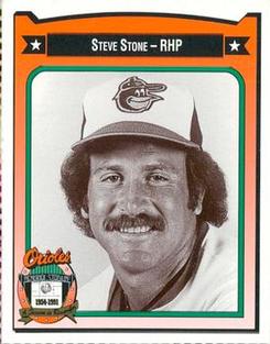 1991 Crown/Coca-Cola Baltimore Orioles #445 Steve Stone Front