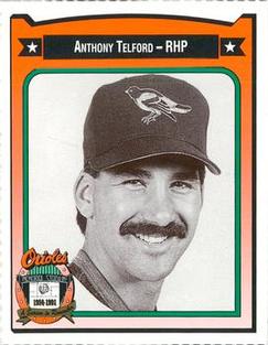1991 Crown/Coca-Cola Baltimore Orioles #452 Anthony Telford Front