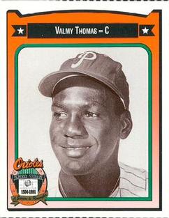 1991 Crown/Coca-Cola Baltimore Orioles #455 Valmy Thomas Front