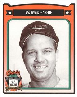 1991 Crown/Coca-Cola Baltimore Orioles #479 Vic Wertz Front