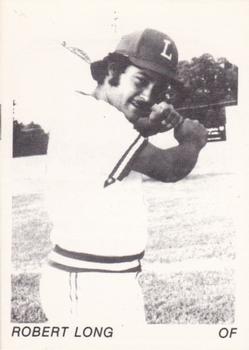 1975 TCMA Lynchburg Rangers #NNO Robert Long Front