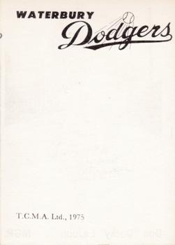 1975 TCMA Waterbury Dodgers #NNO Don 