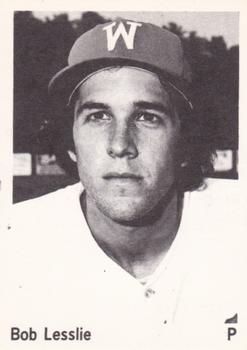 1975 TCMA Waterbury Dodgers #NNO Bob Lesslie Front