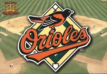 1995 Pacific Prism - Team Logos #1 Baltimore Orioles Front