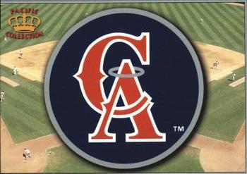 1995 Pacific Prism - Team Logos #3 California Angels Front