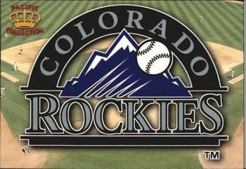 1995 Pacific Prism - Team Logos #18 Colorado Rockies Front
