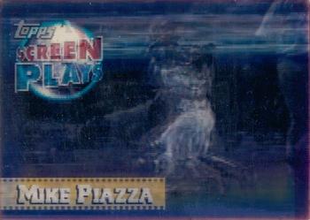 1997 Topps Screenplays - Premium Series #3 Mike Piazza Front