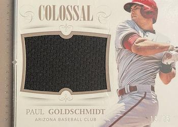 2014 Panini National Treasures - Colossal Materials #25 Paul Goldschmidt Front