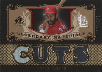 2007 SP Legendary Cuts - Legendary Materials #LM-OS1 Ozzie Smith Front