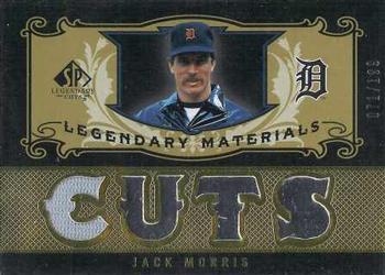 2007 SP Legendary Cuts - Legendary Materials #LM-JM1 Jack Morris Front
