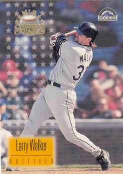 1997 Topps Stars #1 Larry Walker Front