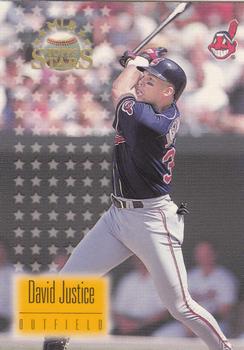 1997 Topps Stars #6 David Justice Front