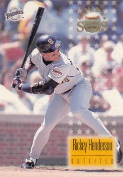 1997 Topps Stars #74 Rickey Henderson Front