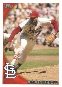 2010 Topps Update #661 Bob Gibson Front