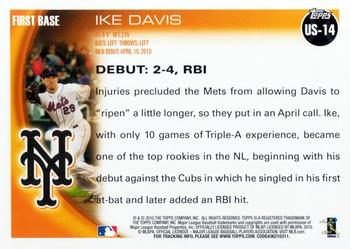 2010 Topps Update #US-14 Ike Davis Back