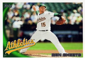 2010 Topps Update #US-205 Ben Sheets Front