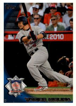 2010 Topps Update #US-259 Yadier Molina Front