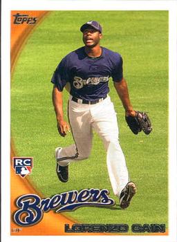 2010 Topps Update #US-173 Lorenzo Cain Front