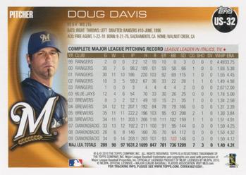 2010 Topps Update #US-32 Doug Davis Back