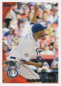 2010 Topps Update #US-45 David Price Front