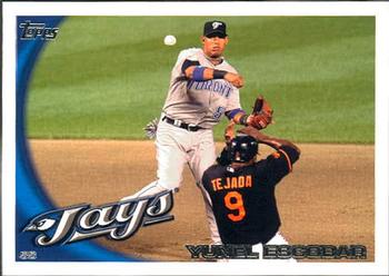 2010 Topps Update #US-98 Yunel Escobar Front