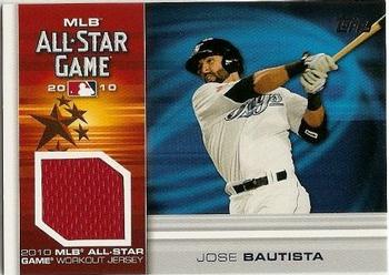 2010 Topps Update - All-Star Stitches #AS-JB Jose Bautista Front