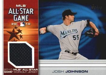 2010 Topps Update - All-Star Stitches #AS-JJ Josh Johnson Front