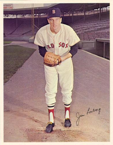 1966 Boston Red Sox Color Picture Pack B #NNO Jim Lonborg Front