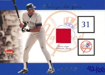 2005 Fleer National Pastime - Buyback Game Used #NNO Dave Winfield Front