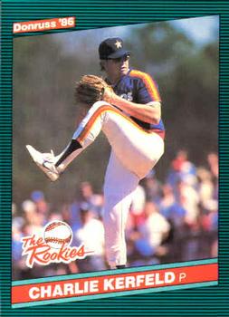 1986 Donruss The Rookies #6 Charlie Kerfeld Front