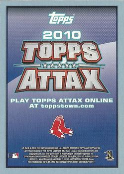 2010 Topps Update - Attax Code Cards #NNO John Lackey Back