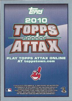 2010 Topps Update - Attax Code Cards #NNO Shin-Soo Choo Back