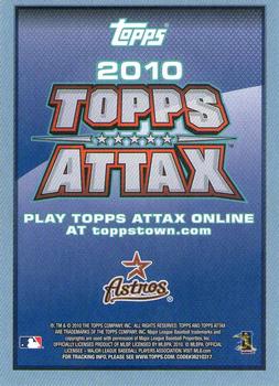 2010 Topps Update - Attax Code Cards #NNO Hunter Pence Back