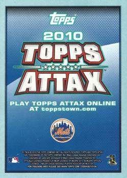 2010 Topps Update - Attax Code Cards #NNO Ike Davis Back