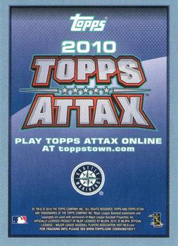 2010 Topps Update - Attax Code Cards #NNO Ichiro Suzuki Back