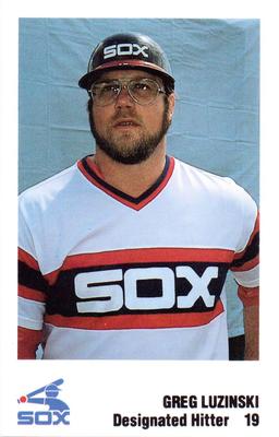 1984 True Value Chicago White Sox #NNO Greg Luzinski Front
