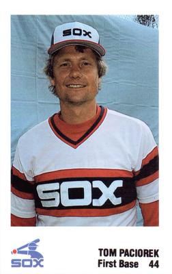 1984 True Value Chicago White Sox #NNO Tom Paciorek Front