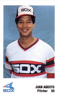 1984 True Value Chicago White Sox #NNO Juan Agosto Front