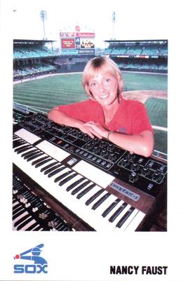 1984 True Value Chicago White Sox #NNO Nancy Faust Front