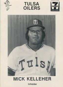 1975 7-Eleven Tulsa Oilers #7 Mick Kelleher Front