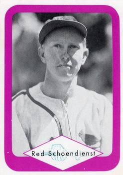 1975 Sheraton Great Plains Greats #32 Red Schoendienst Front