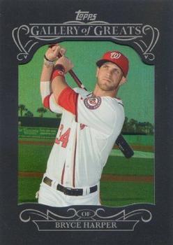 2015 Topps - Gallery of Greats #GG-18 Bryce Harper Front
