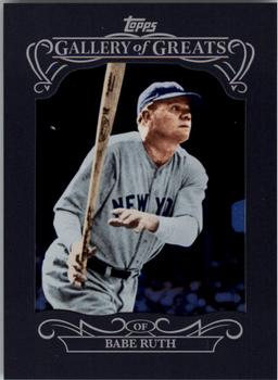 2015 Topps - Gallery of Greats #GG-22 Babe Ruth Front