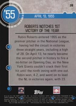 2015 Topps - Baseball History #2B Robin Roberts Back