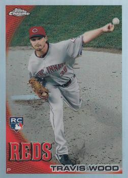 2010 Topps Update - Chrome Rookie Refractors #CHR07 Travis Wood Front