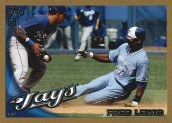 2010 Topps Update - Gold #US-8 Fred Lewis Front