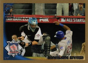 2010 Topps Update - Gold #US-17 Marlon Byrd Front