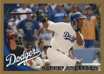 2010 Topps Update - Gold #US-206 Garret Anderson Front