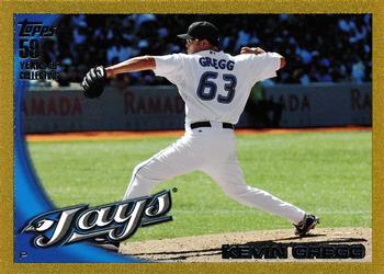 2010 Topps Update - Gold #US-218 Kevin Gregg Front