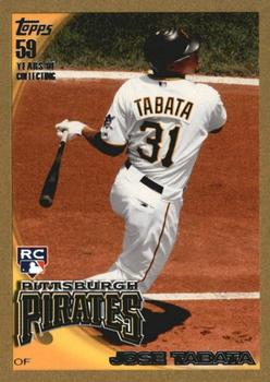 2010 Topps Update - Gold #US-235 Jose Tabata Front